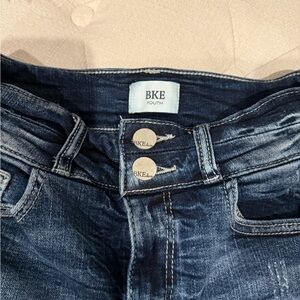 BKE Youth Dark Blue Denim Jeans